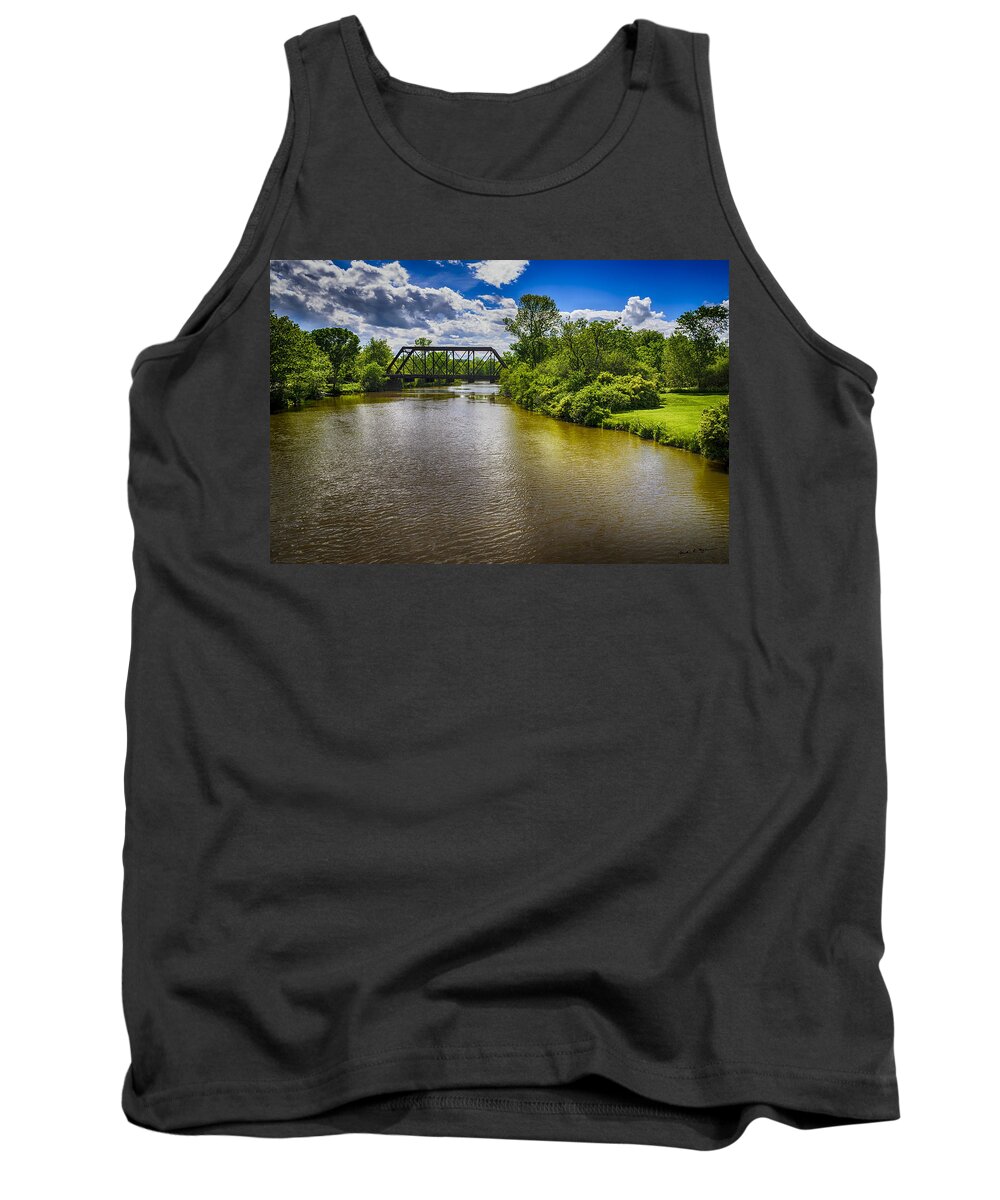 2013 Tank Top featuring the photograph Royal River by Mark Myhaver