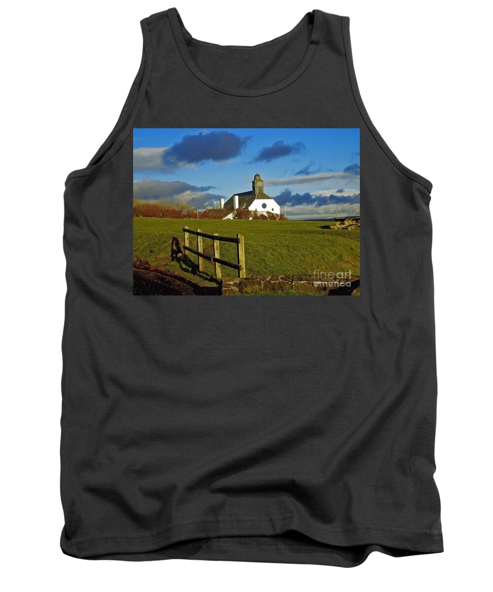 Giants Causeway Tank Top featuring the photograph Scene from Giants Causeway by Nina Ficur Feenan