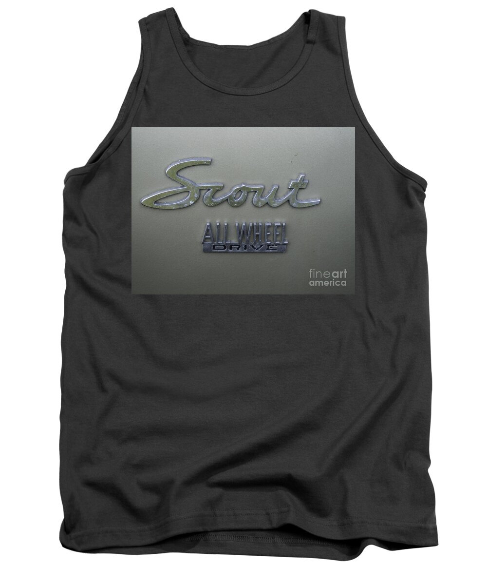 Scout Tank Top featuring the photograph Scout by Dale Powell