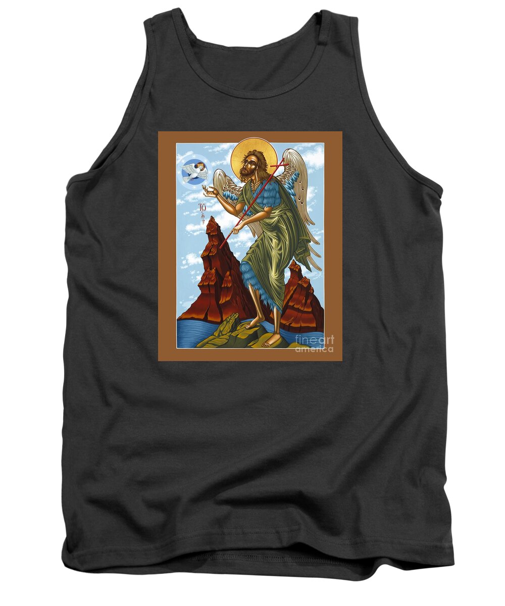 Medjugorje Tank Top featuring the painting St. John the Forerunner also The Baptist 082 by William Hart McNichols