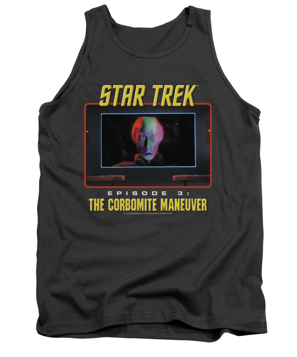 Star Trek Tank Top featuring the digital art St Original - The Corbomite Maneuver by Brand A