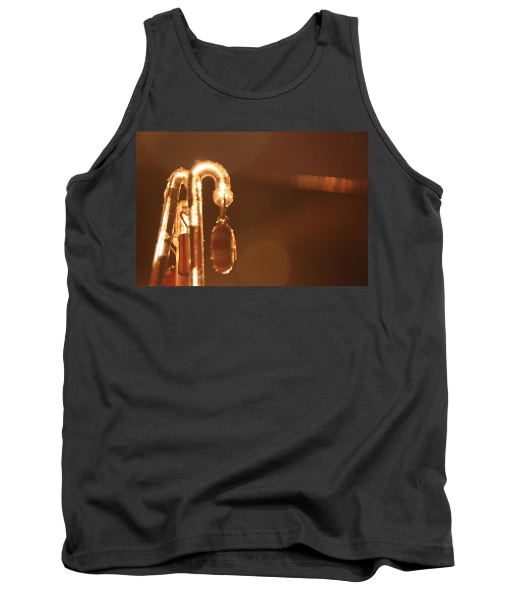 Glass Tank Top featuring the photograph Stir Stick by David S Reynolds