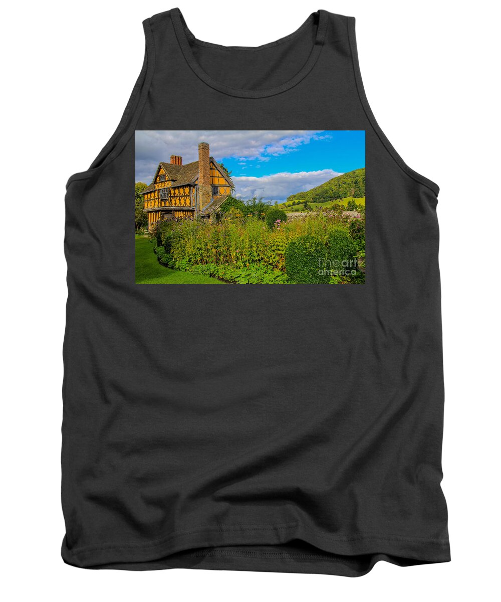 Castle Tank Top featuring the photograph Stokesay Castle by SnapHound Photography