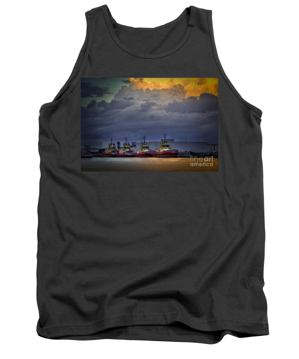 Storm Clouds Tank Top featuring the photograph Storm Brewing by Marvin Spates