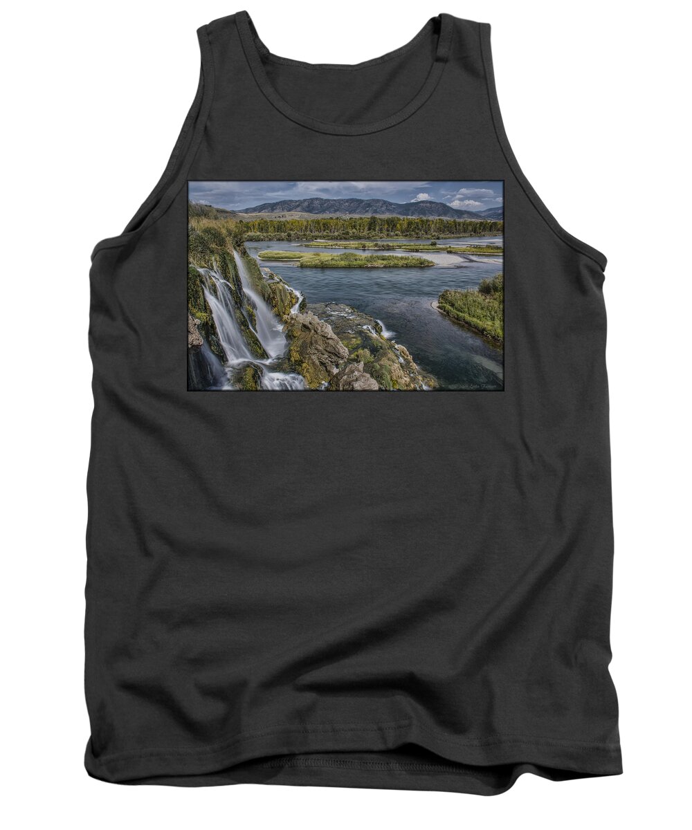 Mountains Tank Top featuring the photograph Swan Valley by Erika Fawcett