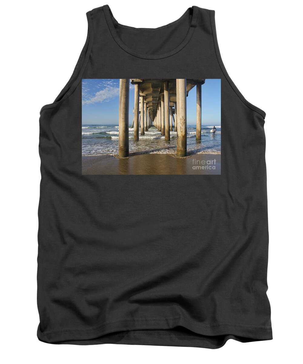 Ocean Tank Top featuring the photograph Take a break by Tammy Espino