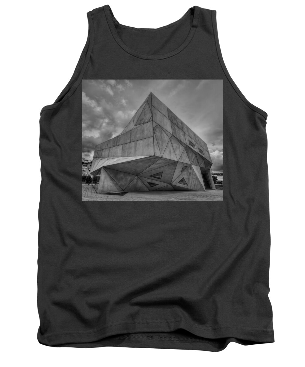 Israel Tank Top featuring the photograph Tel Aviv museum by Ron Shoshani