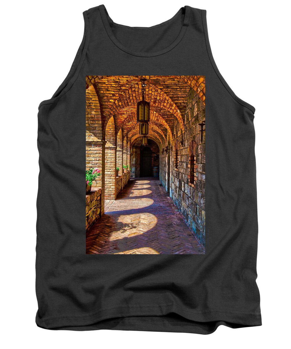 Arches Tank Top featuring the photograph The Arches by Richard J Cassato