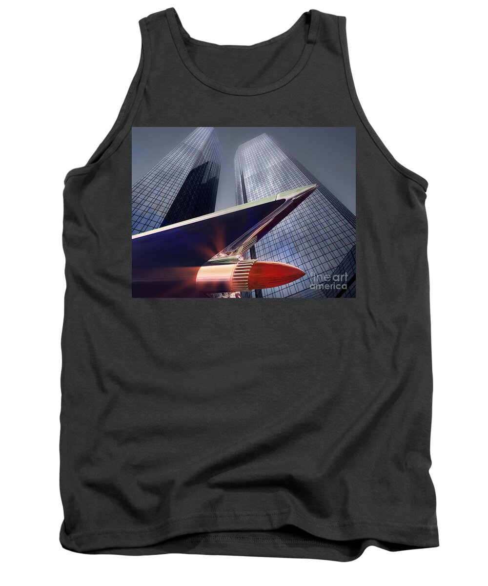 Deutsche Bank Tank Top featuring the photograph The Bank by Edmund Nagele FRPS