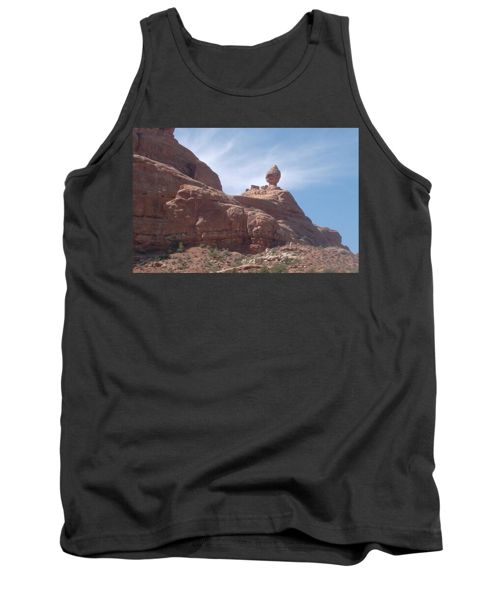 Landscape Tank Top featuring the photograph The Dragon Rider by Fortunate Findings Shirley Dickerson