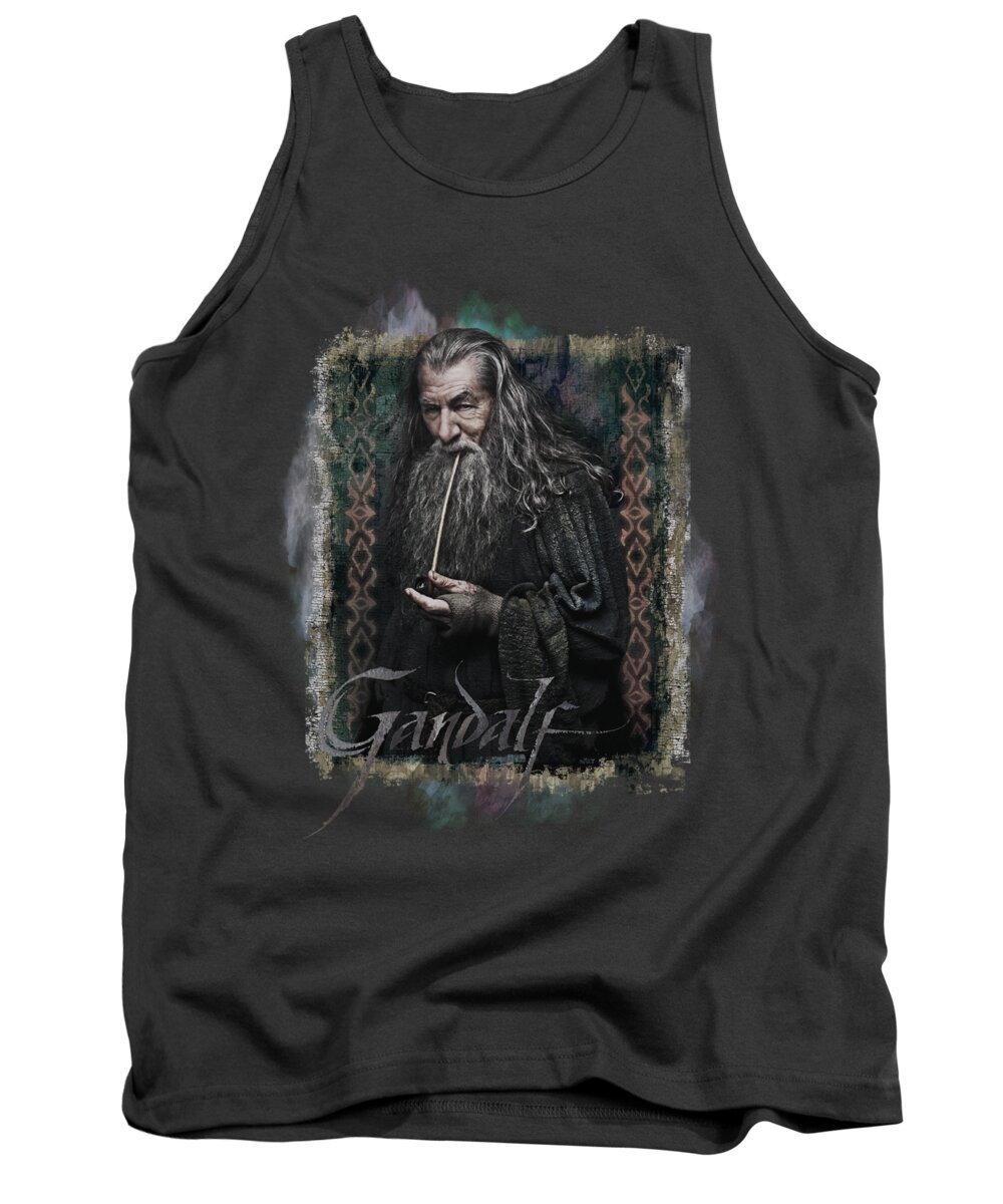 The Hobbit Tank Top featuring the digital art The Hobbit - Gandalf by Brand A