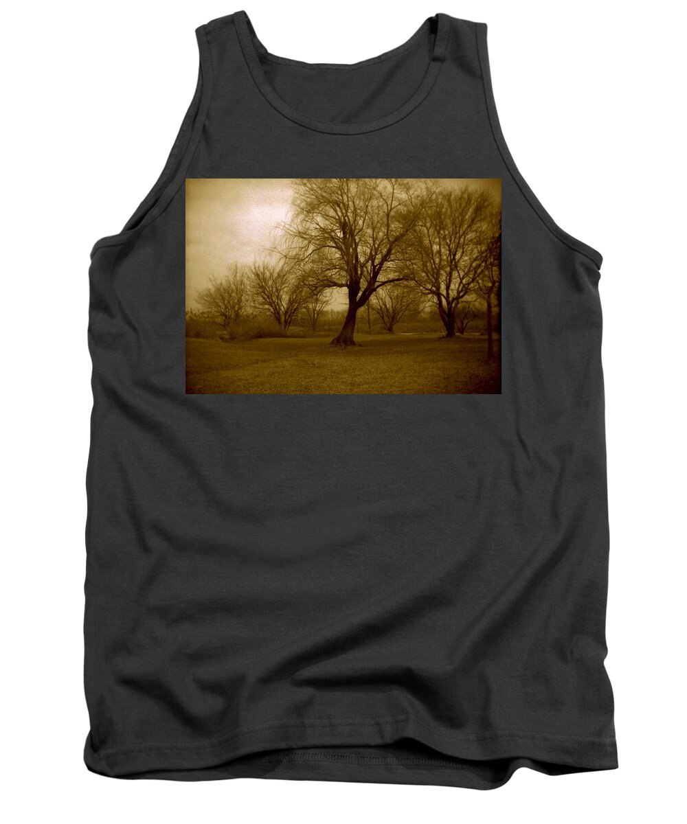 Haunting Tank Top featuring the photograph The Midnight Sky by Matthew Pace