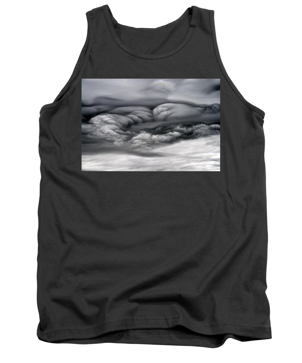 Clouds Tank Top featuring the photograph The Motherly Nature by Anthony Davey