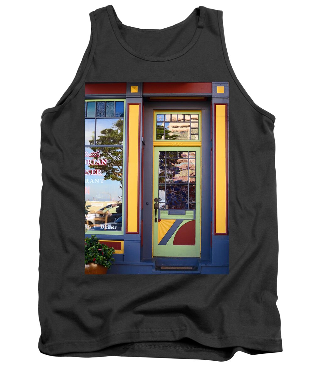 Doors Tank Top featuring the photograph The Victorian Diner by Rick Locke - Out of the Corner of My Eye