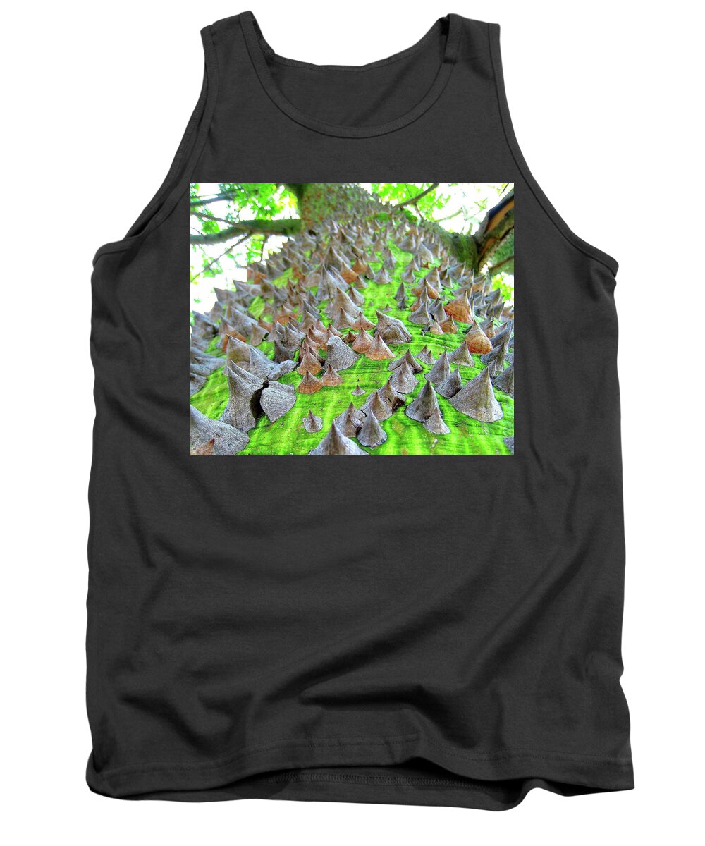 Trees Tank Top featuring the photograph Thorn Tree Two by John King I I I