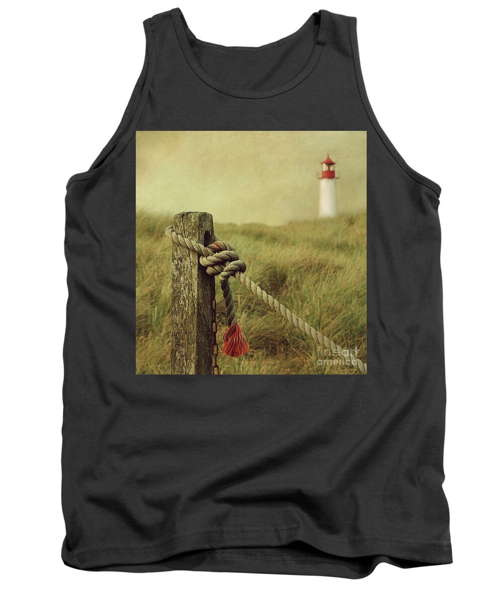 Lighthouse Tank Top featuring the photograph To The Lighthouse by Hannes Cmarits