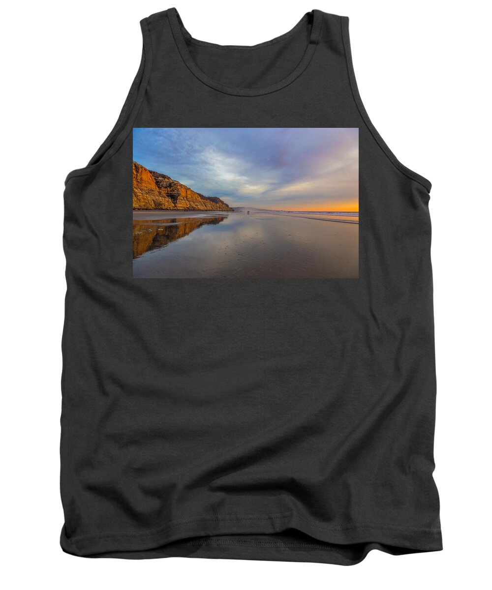 Beach Tank Top featuring the photograph Two by Peter Tellone