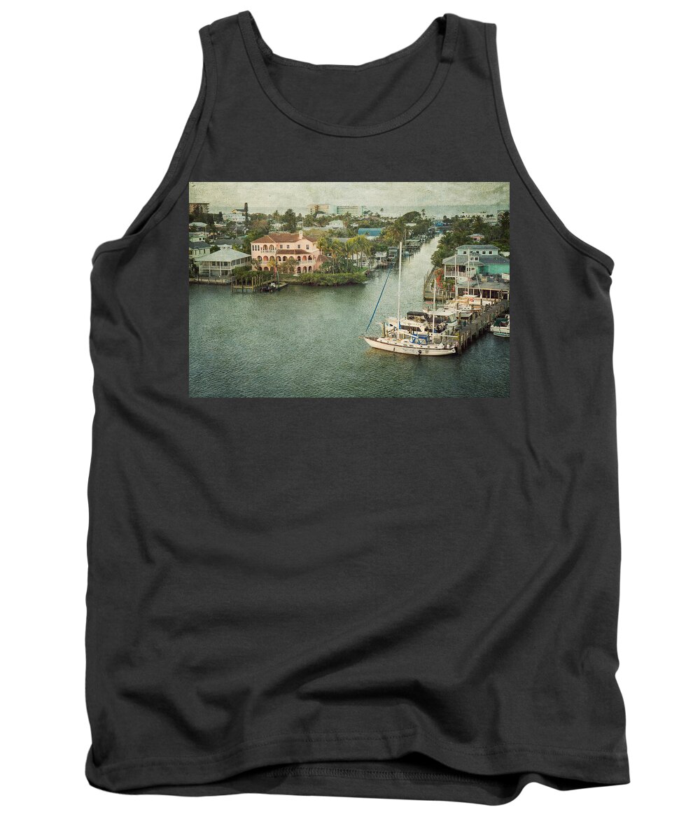 Fort Myers Beach Tank Top featuring the photograph View at Fort Myers Beach - Florida by Kim Hojnacki