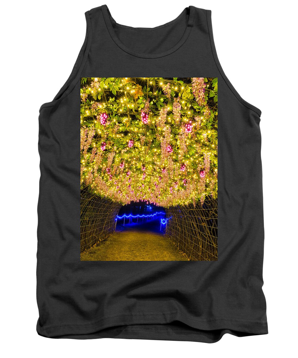 Garvan Tank Top featuring the photograph Vine Tunnel by Daniel George