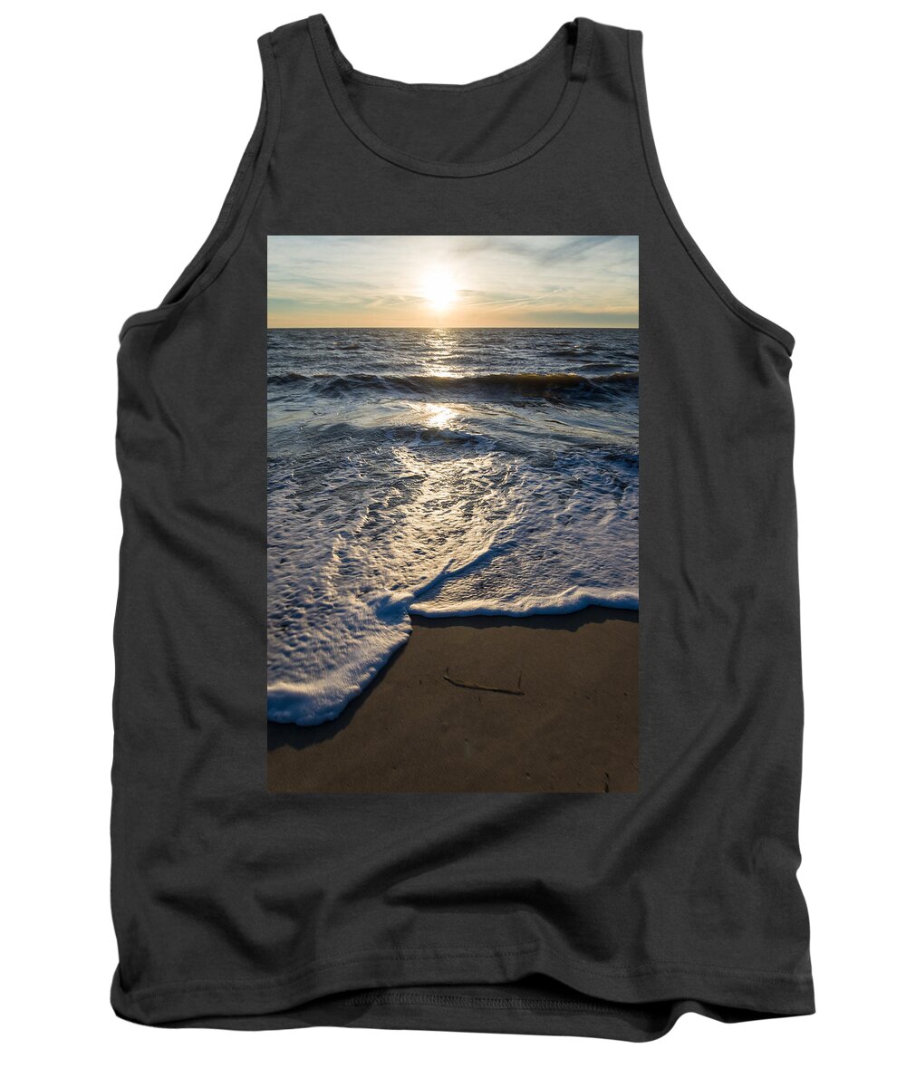 New Jersey Tank Top featuring the photograph Water's Edge by Kristopher Schoenleber