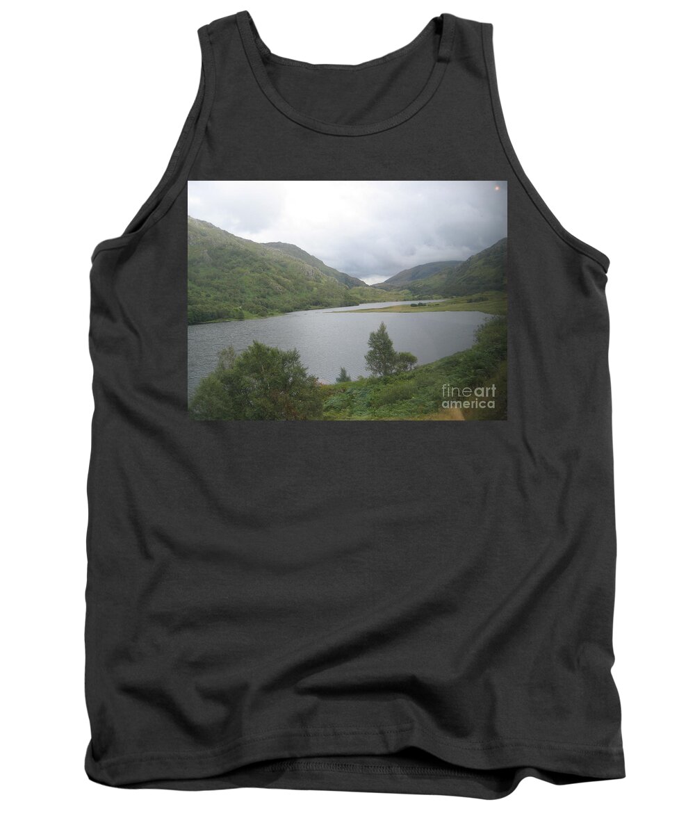 Scottish Highlands Tank Top featuring the photograph Welcome To The Highlands by Denise Railey