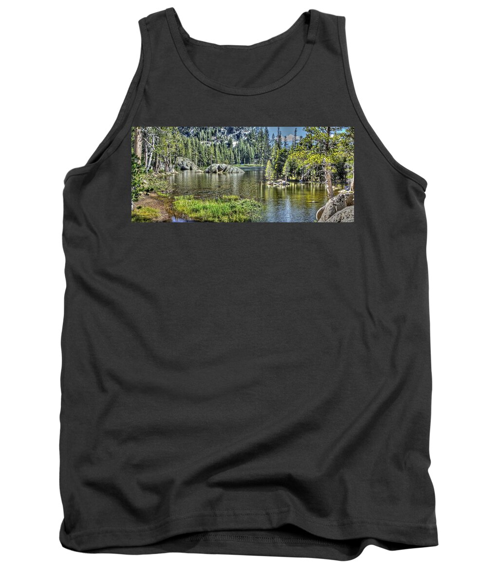Lake Tank Top featuring the photograph Woods Lake 2 by SC Heffner