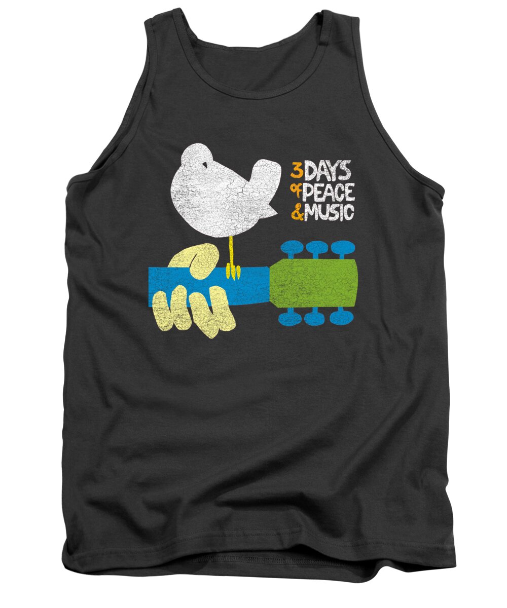  Tank Top featuring the digital art Woodstock - Perched by Brand A