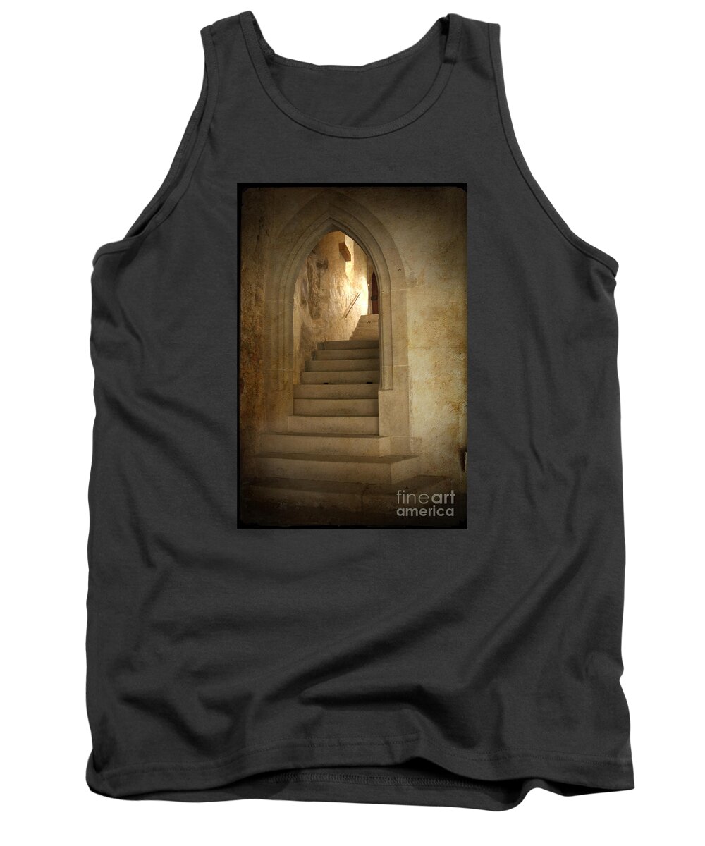Vertical_format Tank Top featuring the photograph All Experience is an Arch by Heiko Koehrer-Wagner