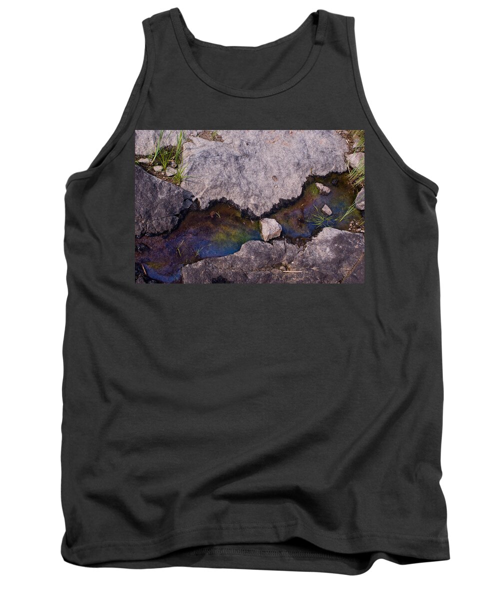 Trans Canada Trail Tank Top featuring the photograph Another World V by Jo Smoley