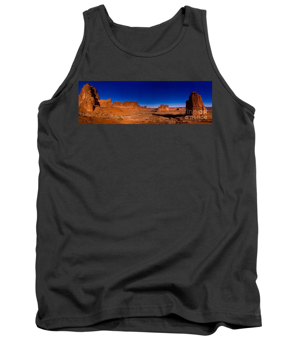 Arches National Park Tank Top featuring the photograph Arches National Park by Larry Carr