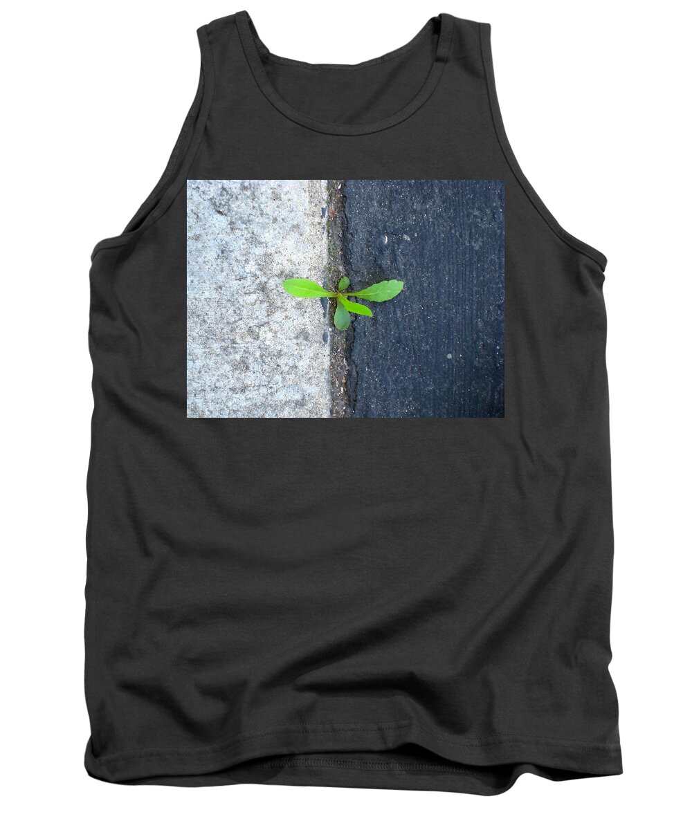Plants Tank Top featuring the photograph Grows Here by John King I I I