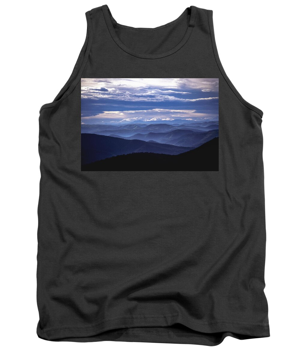 Africa Tank Top featuring the photograph Blue by Alistair Lyne