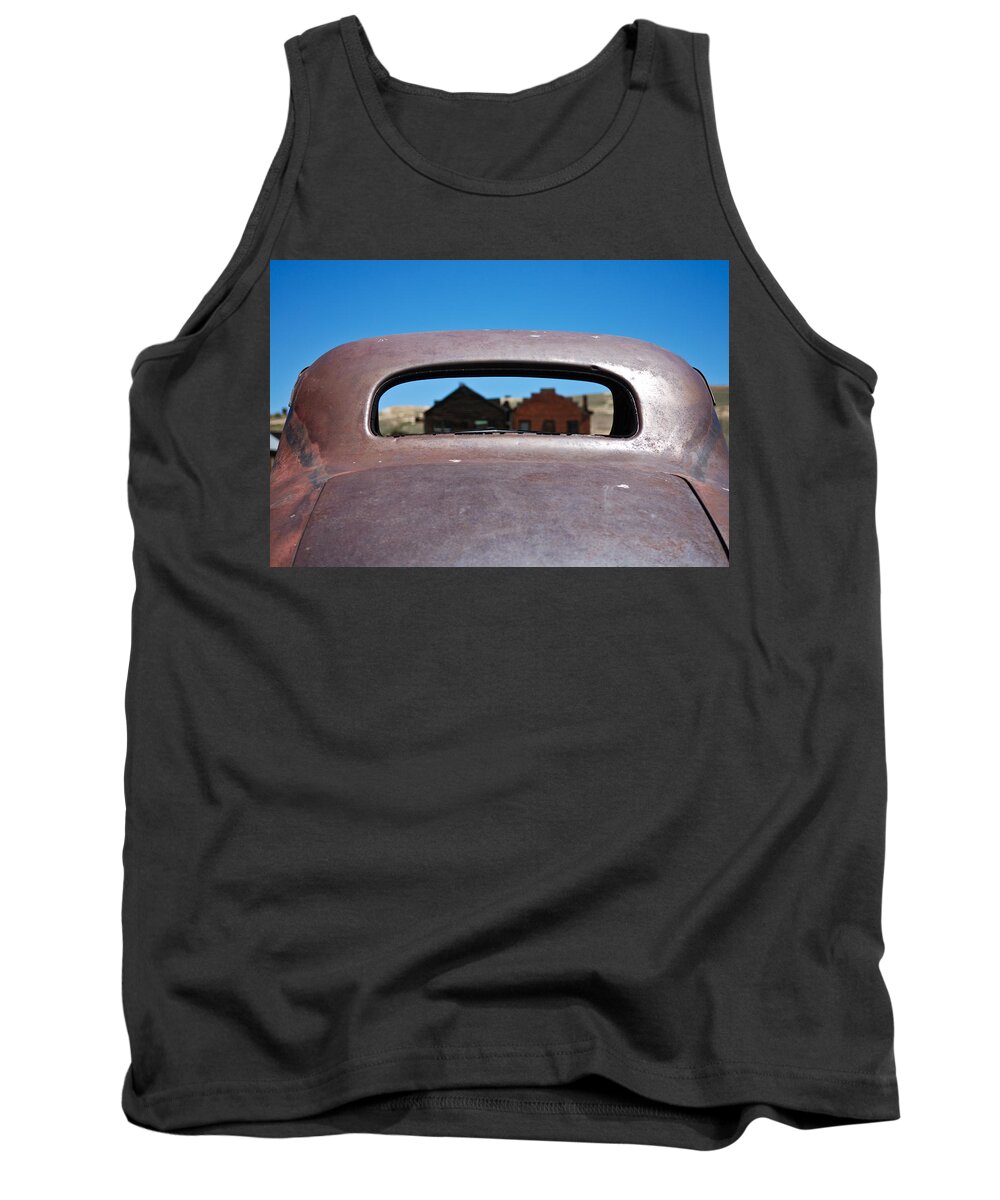 Old West Tank Top featuring the photograph Bodie Ghost Town I - Old West by Shane Kelly