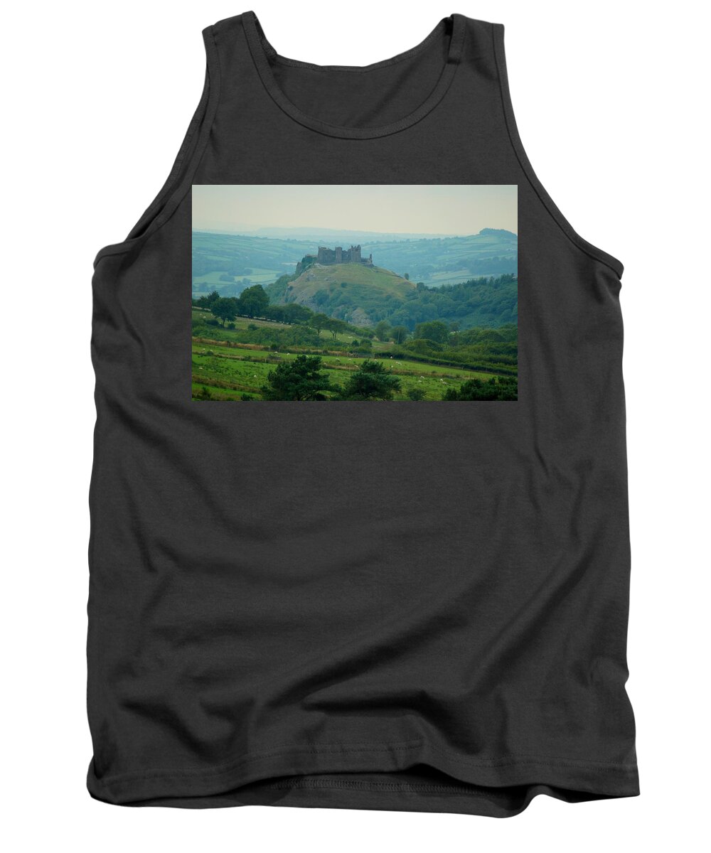  Tank Top featuring the photograph Carreg Cennen Castle by Tam Ryan