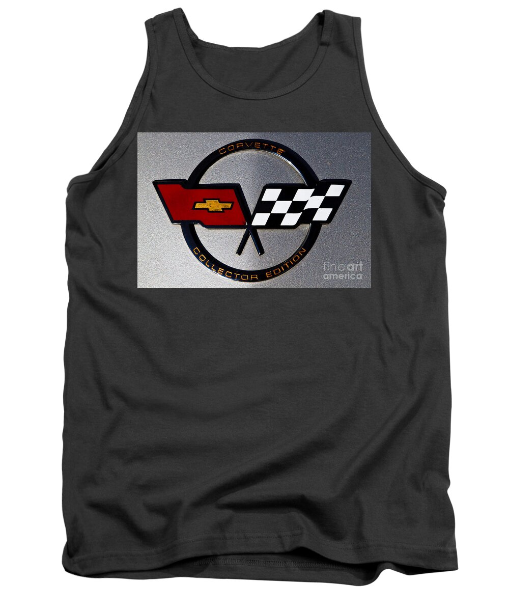 Corvette Tank Top featuring the photograph Collector Edition by Dennis Hedberg