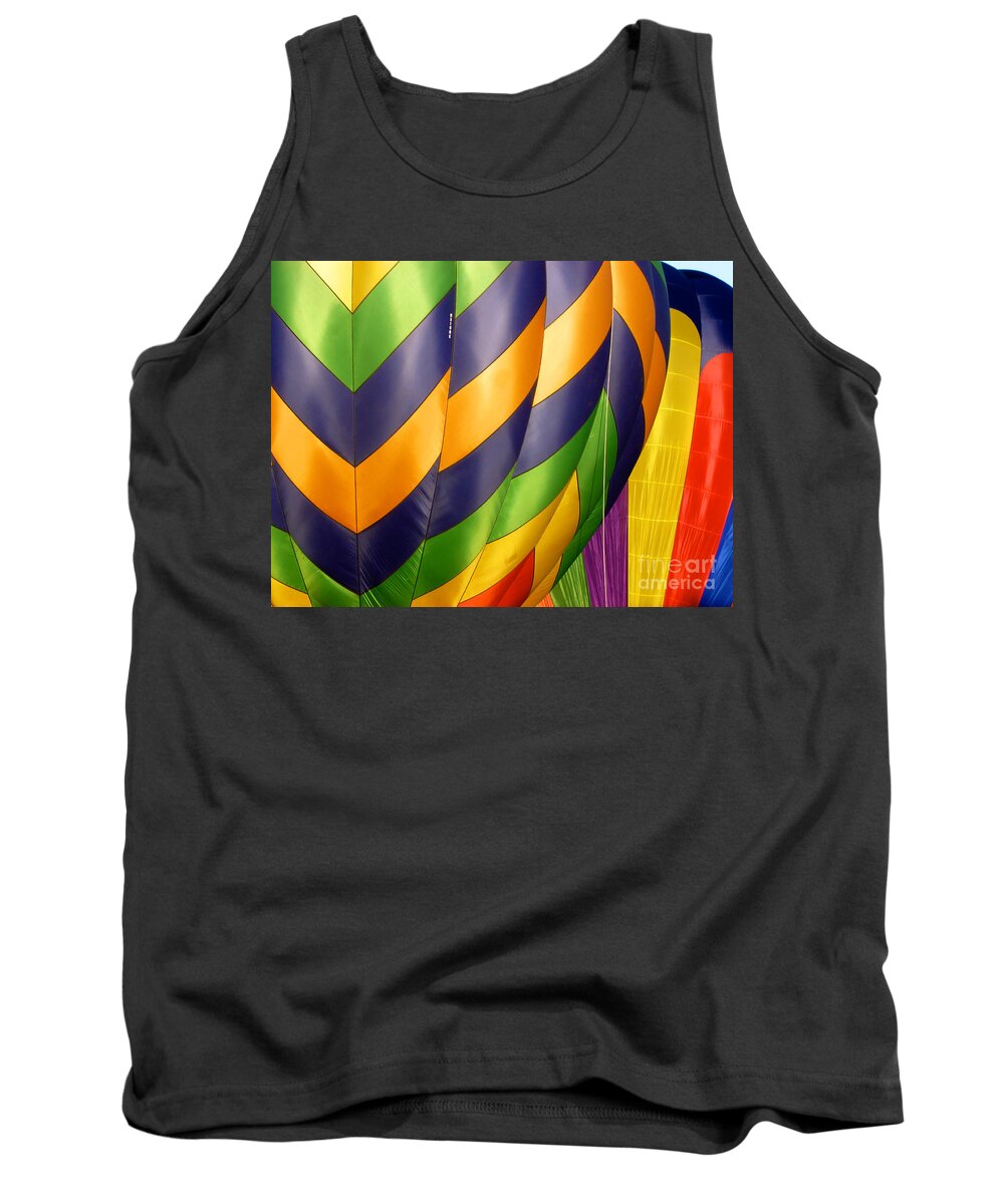 Hot Air Balloons Tank Top featuring the photograph Colors 5 by Mark Dodd