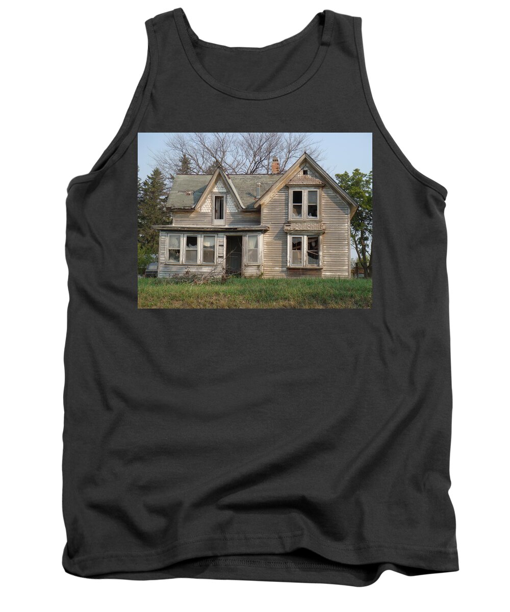 Abandoned Tank Top featuring the photograph Defiance by Bonfire Photography