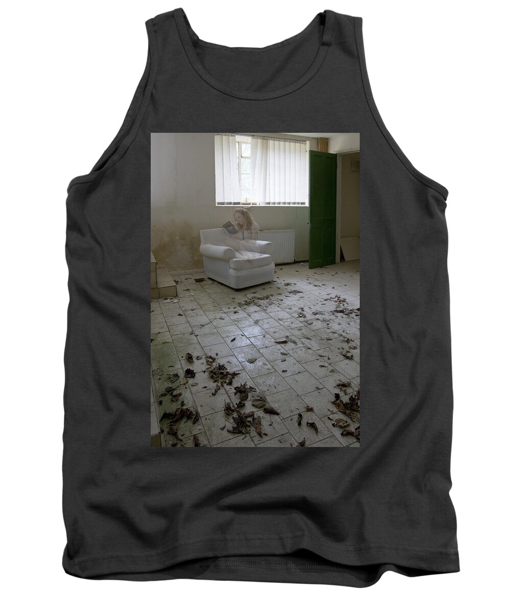 Ghost Tank Top featuring the photograph Fading Memories by Howard Kennedy