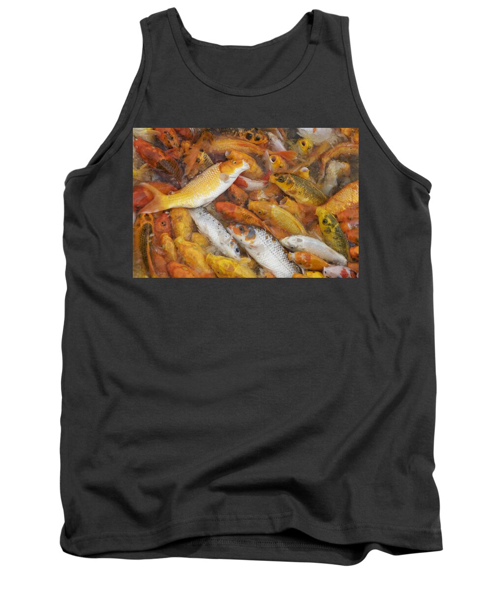 Feeding frenzy Tank Top by Christopher Rowlands - Pixels