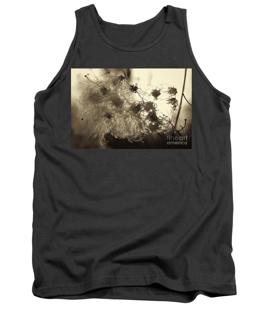 Weed Tank Top featuring the photograph Filaments by Eunice Gibb