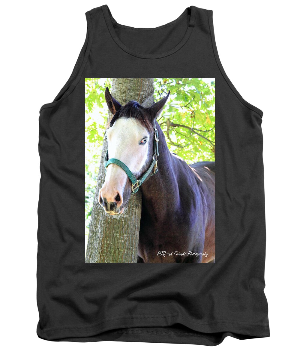  Tank Top featuring the photograph 'Ghostface' by PJQandFriends Photography