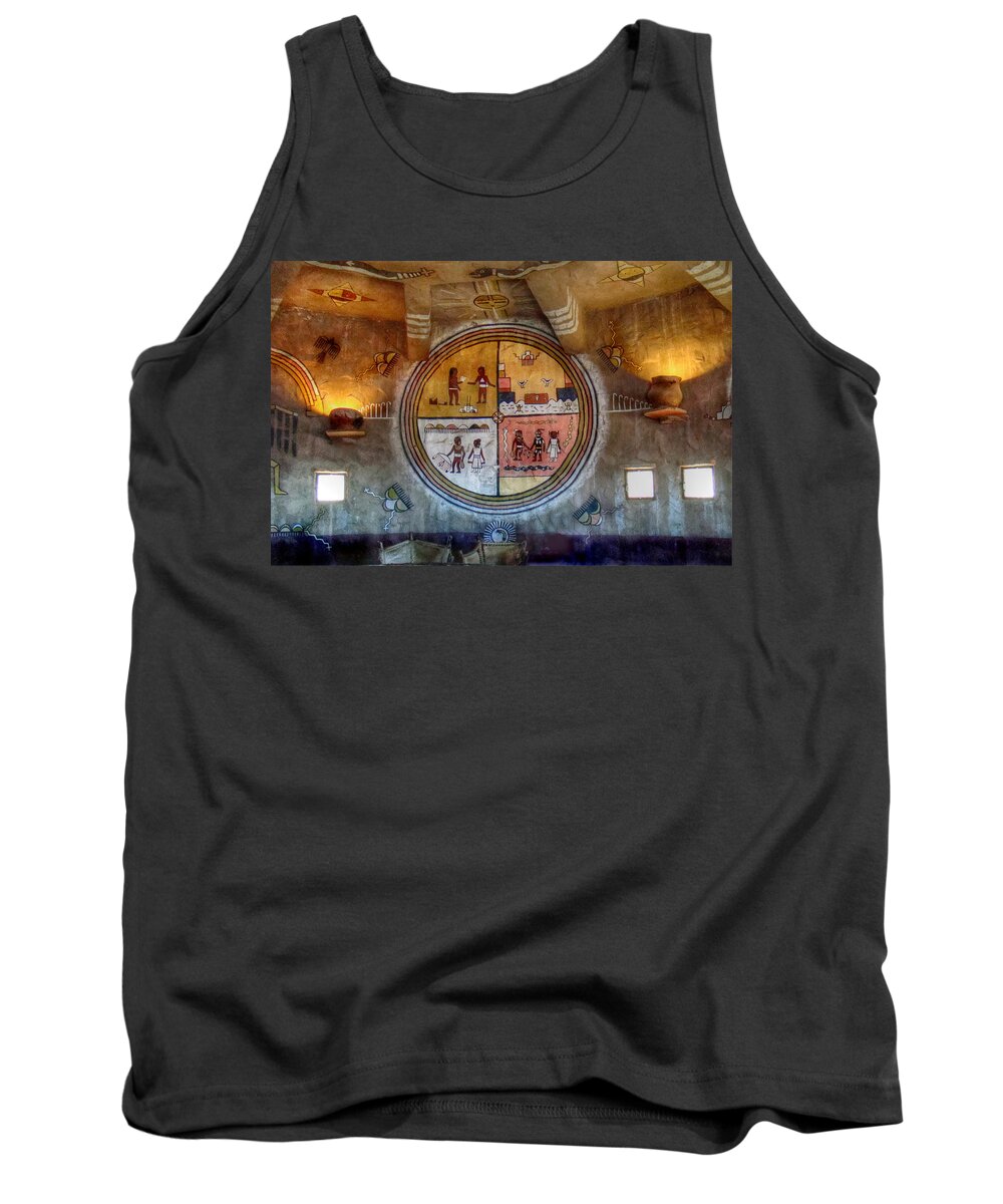 Hopi Tank Top featuring the photograph Hopi Art by Merja Waters