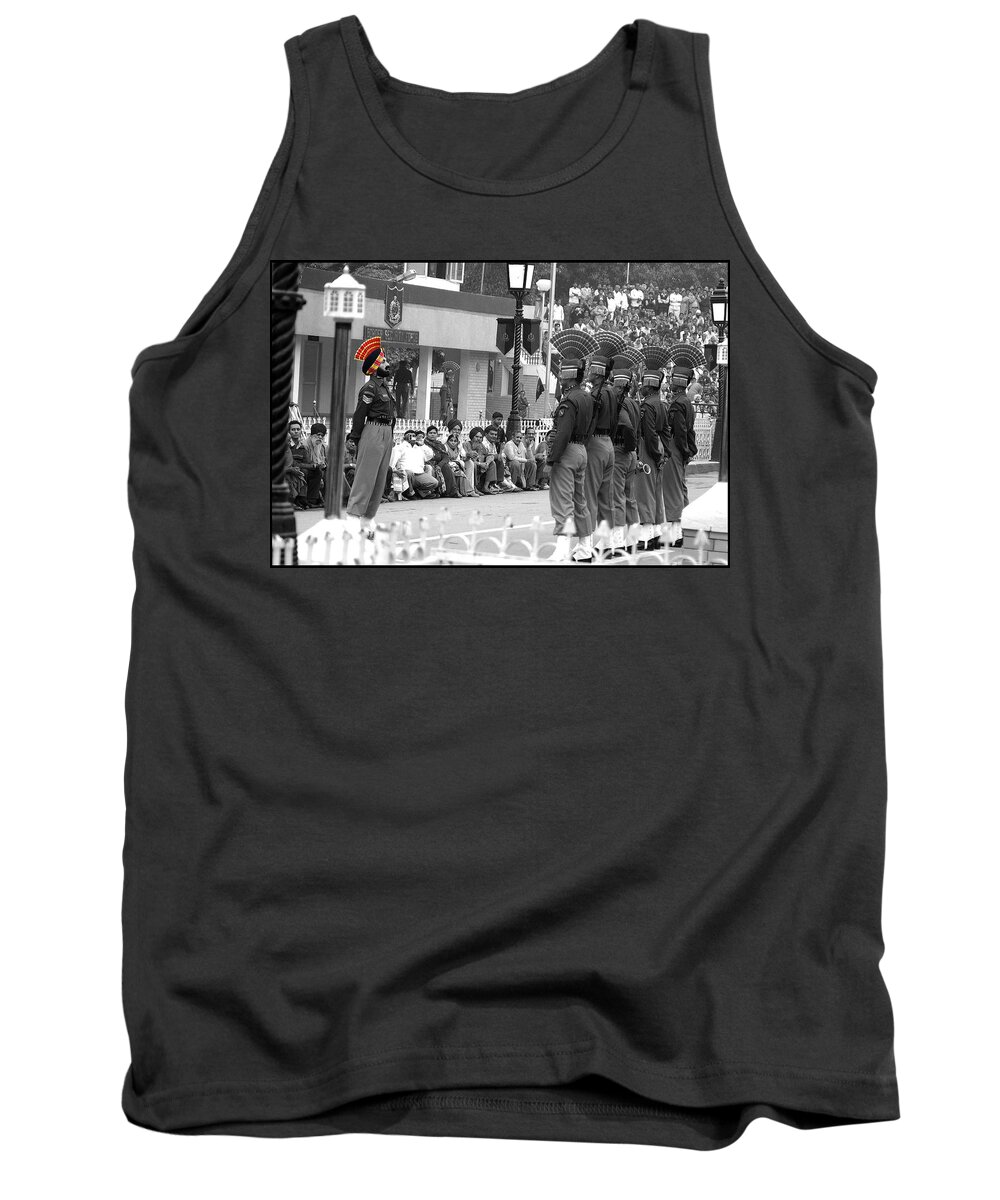 Indian Tank Top featuring the photograph Indian Army Men by Sumit Mehndiratta