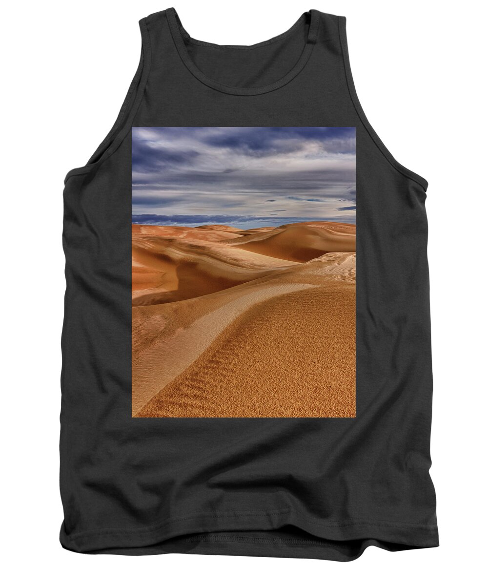 Wind Tank Top featuring the photograph Lines to Infinity by Beth Sargent