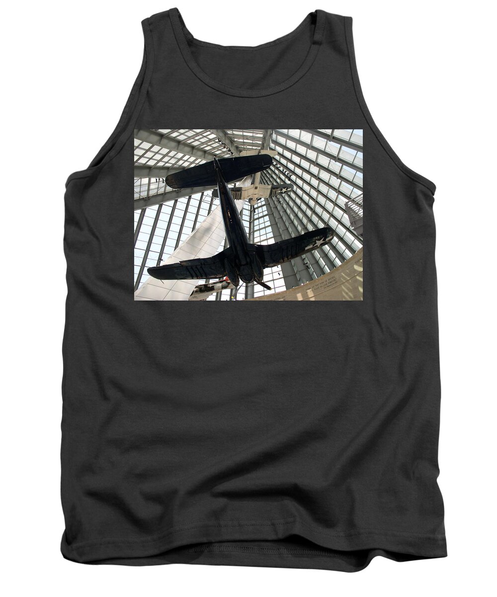 Military Tank Top featuring the photograph Marine Corps Museum by Stacy C Bottoms