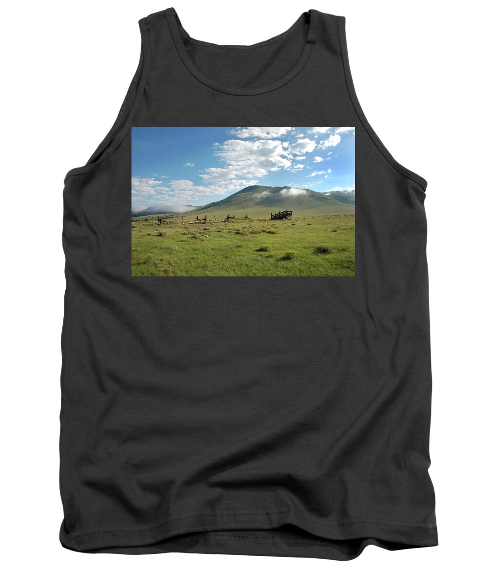 Moreno Valley Tank Top featuring the photograph Moreno Valley Morning by Ron Weathers