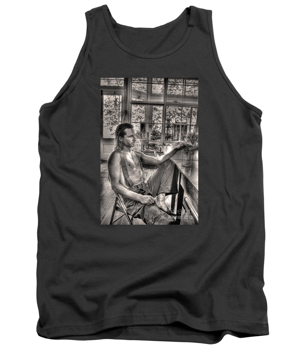 Ninety Six In The Shade Tank Top featuring the photograph Ninety Six in the Shade by William Fields