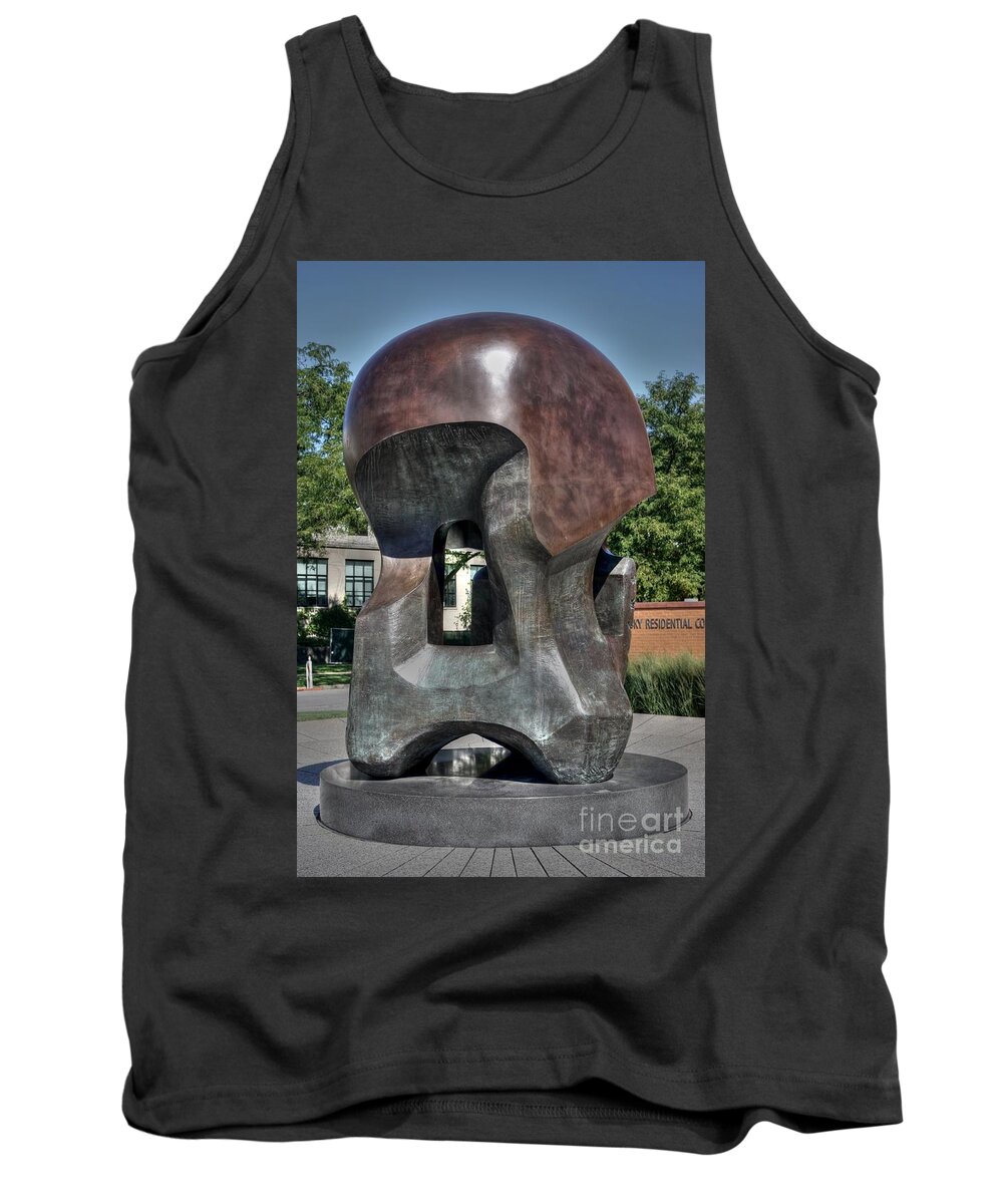 Henry Moore Tank Top featuring the photograph Nuclear Energy by David Bearden