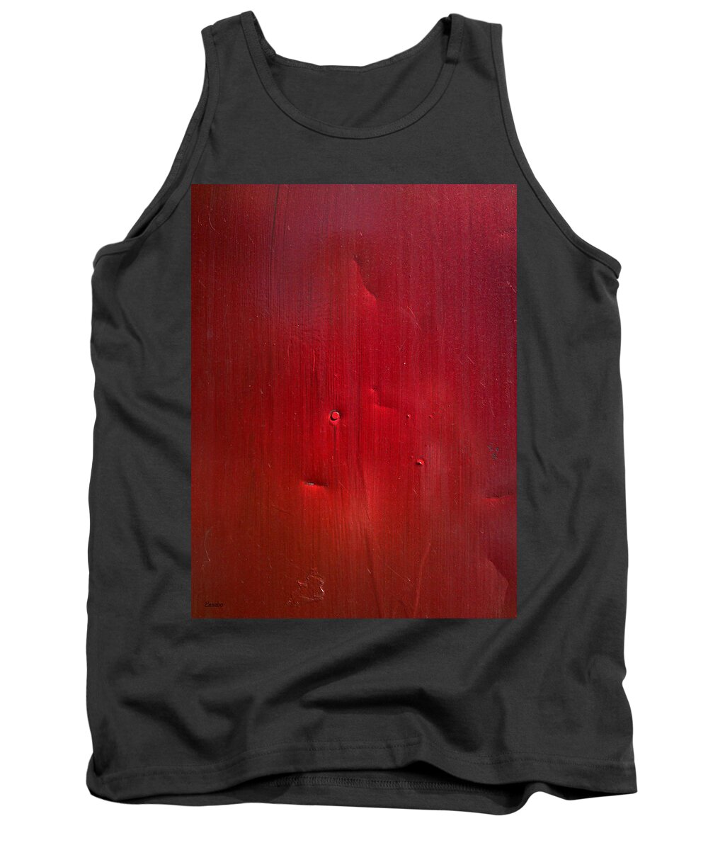 Red Tank Top featuring the photograph Red by Eena Bo
