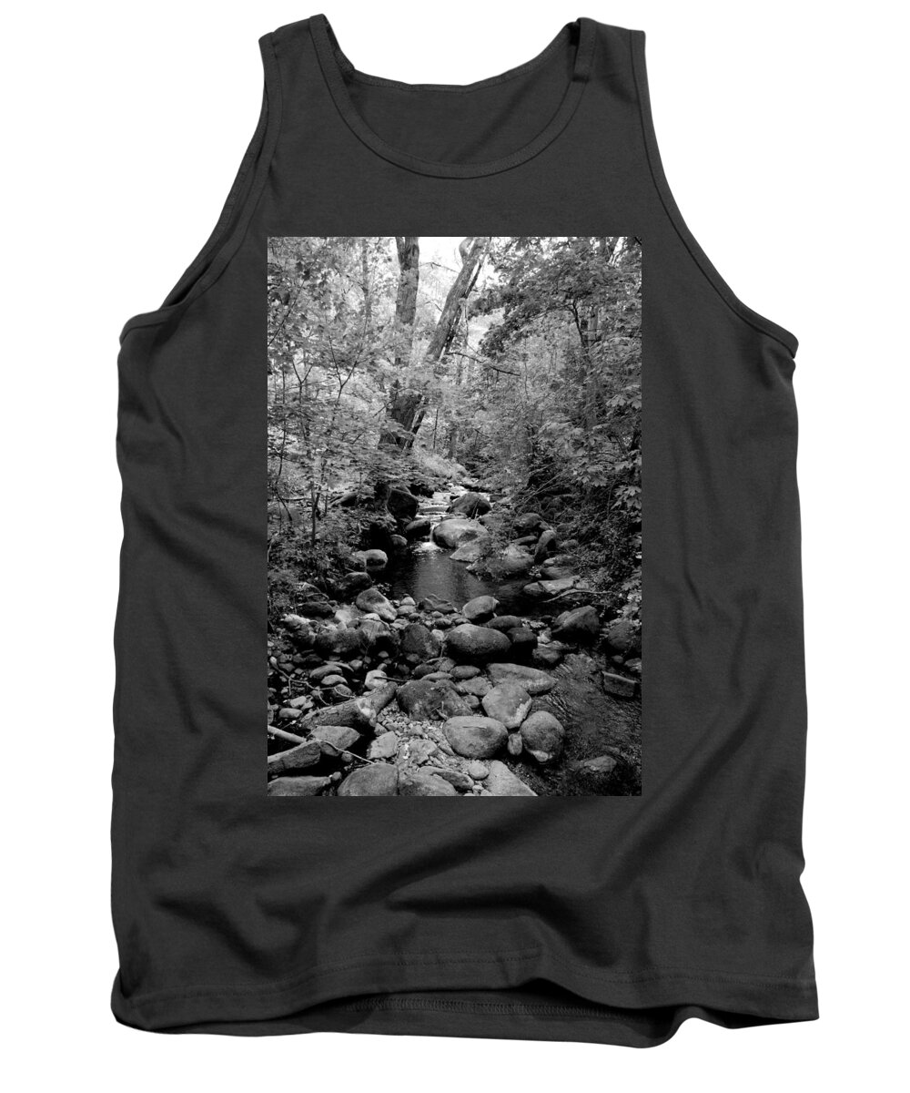Spring Tank Top featuring the photograph Spring Creek by Kathleen Grace